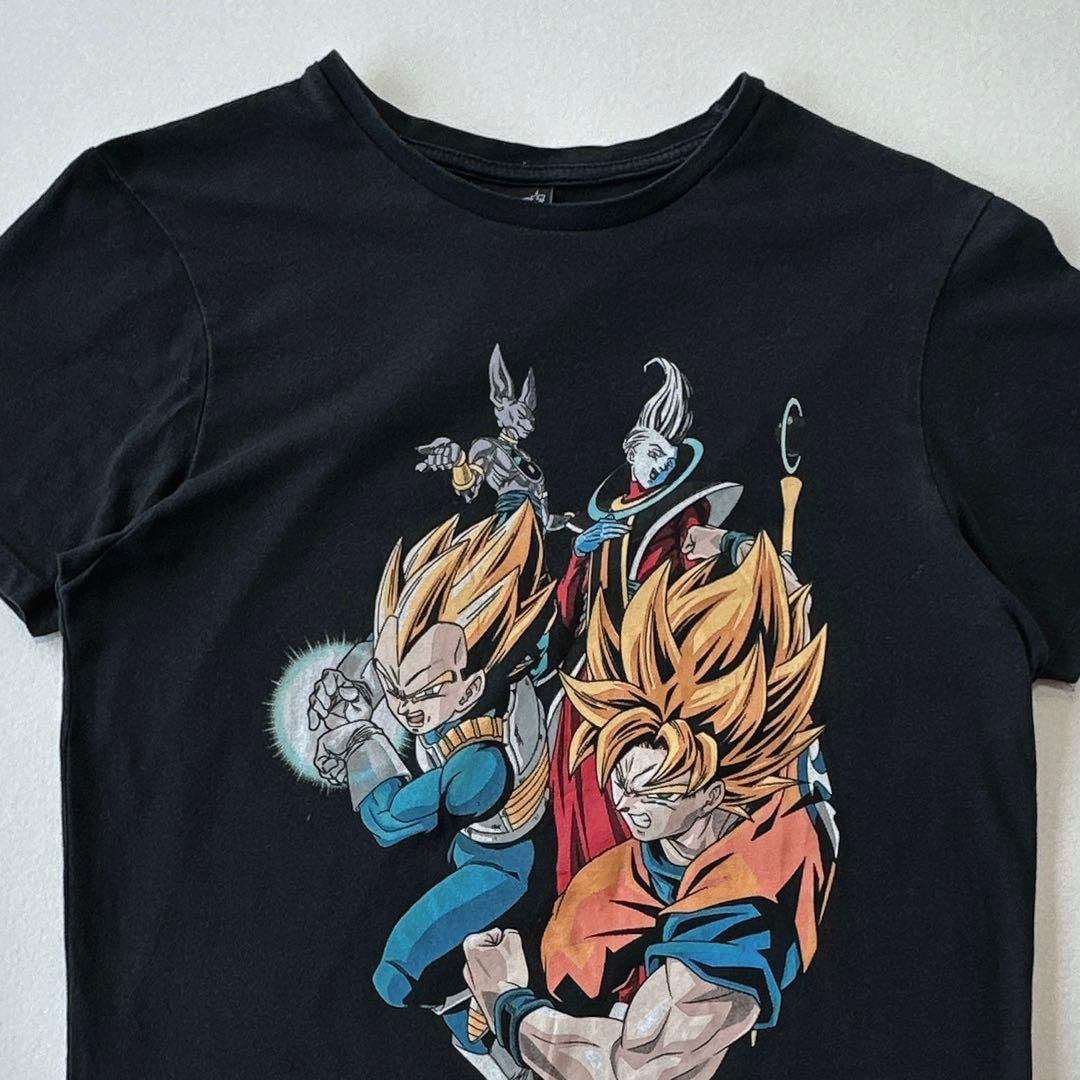 00s ドラゴンボール超 孫悟空 ユーロ プリントTシャツ トルコ製