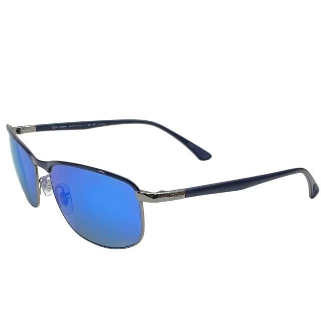 Ray-Ban レイバン RB3671CH 92044L 60□16 140 サングラス アイウェア アクセサリー レンズ メタル ブルー
