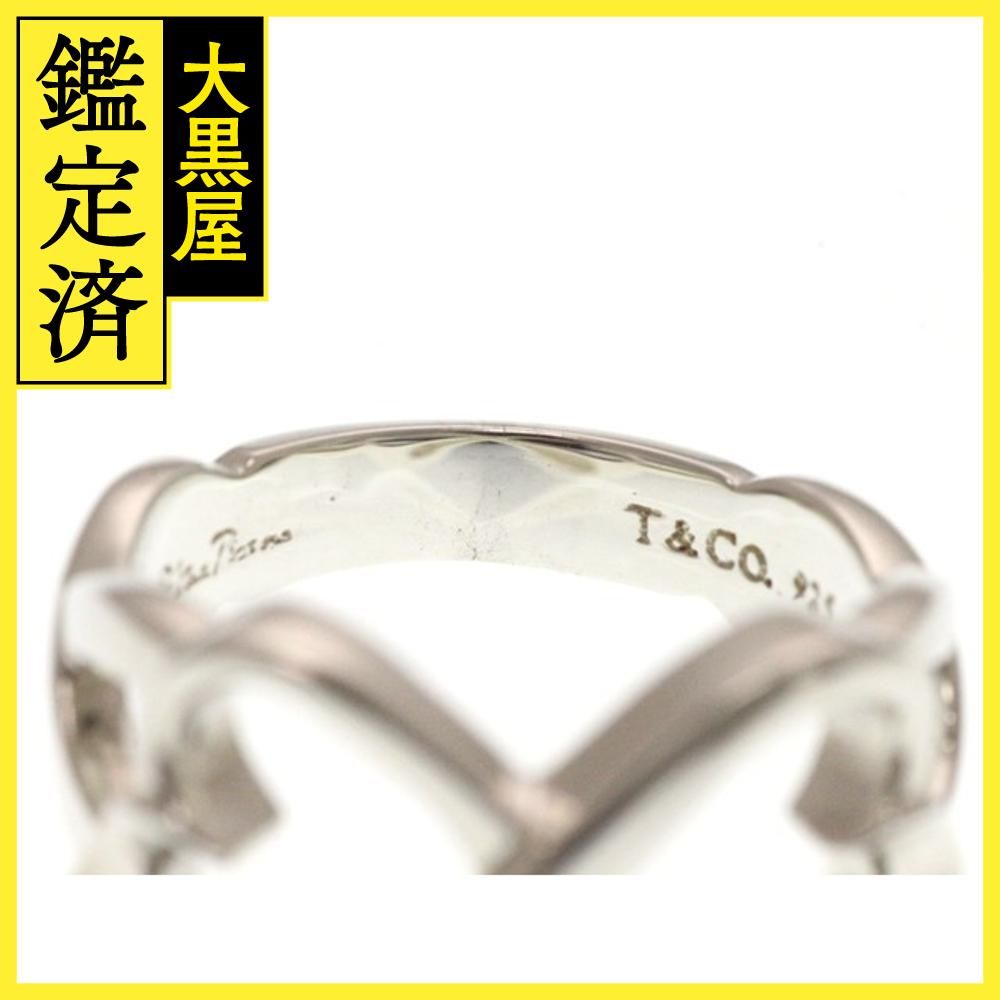 ティファニー ダブルラビングハート リング 925(シルバー) 【473  