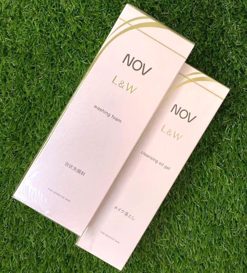 【新品3点セット】NOV L&W 洗顔フォーム・クレンジングオイル・保湿クリーム 特典付き】ノブ NOV ノブ L&W W洗顔ケアセット L＆W