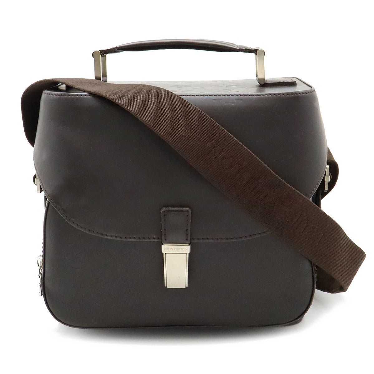 LOUIS VUITTON ルイ ヴィトン モノグラムグラセ チャーリー カメラバッグ ハンドバッグ 2WAY ショルダーバッグ カフェ 茶 ダークブラウン M46510