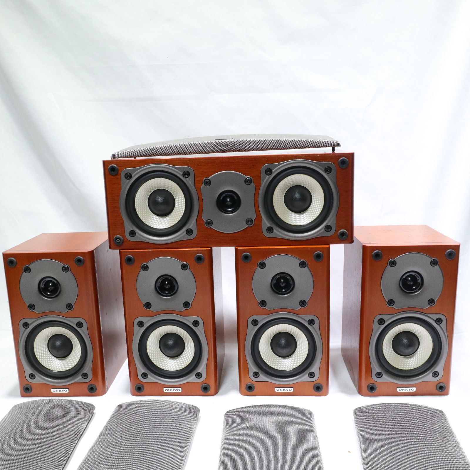 ONKYO D-055C センタースピーカー+D-055M 2ウェイ・スピーカー