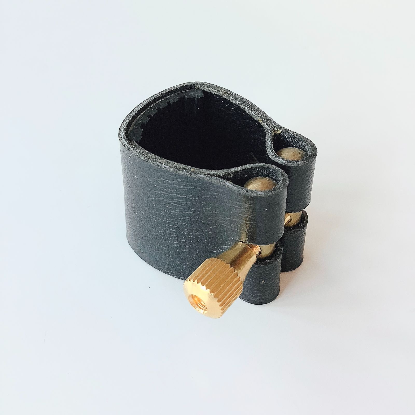 Gottisn ハンマードシルバーサックスリガチャーアルトラバー用 Gottisn