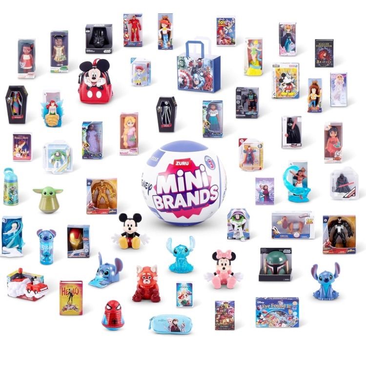 【新品・未開封】ミニブランズ ディズニー 3個 Mini Brands Disney シリーズ3 ミニブランズ ミニブランズ