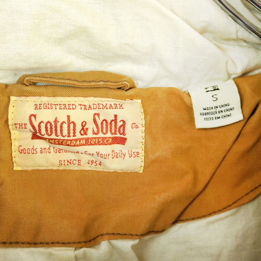 スコッチ＆ソーダScotch&Sodaコットンダッフルコートジャケット