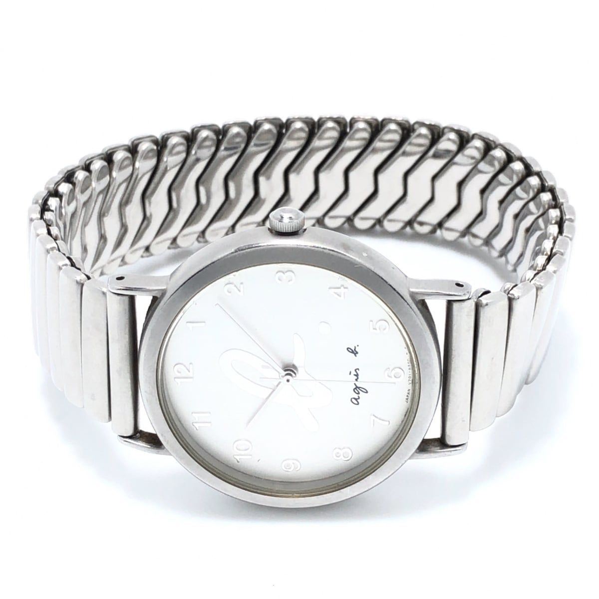agnes b(アニエスベー) 腕時計 - V701-6190 レディース シルバー ...