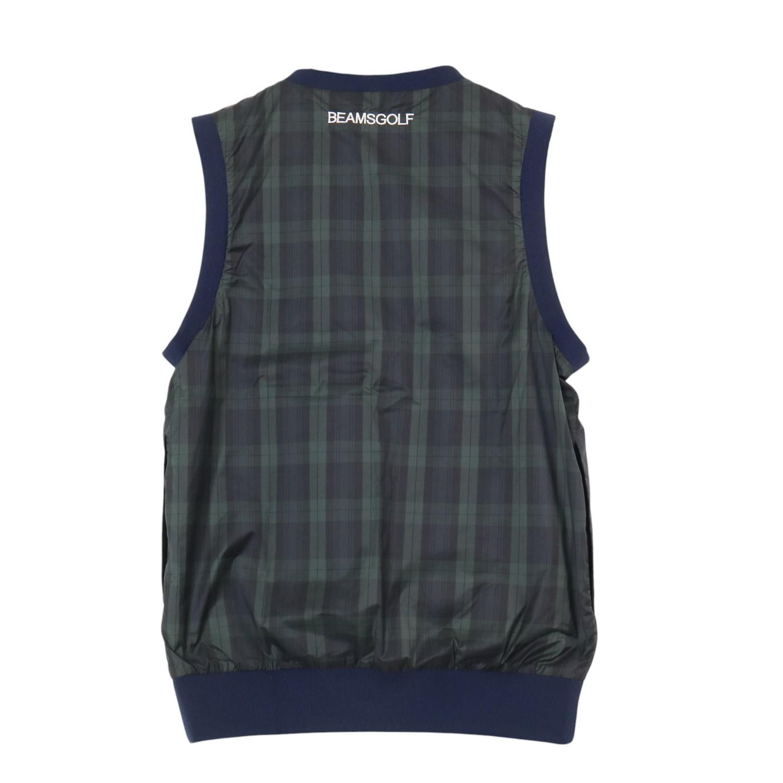 BEAMS（ビームス）の「BEAMS / フランネル チェック ジップ ブルゾン