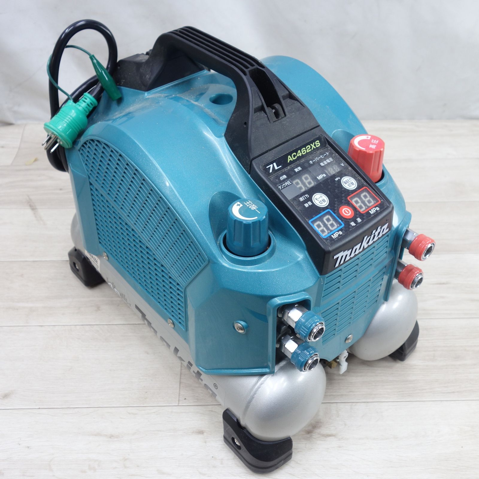 Makita - 山さん専用マキタコンプレッサー 楽天市場】マキタ電動工具 【7L】高圧エアーコンプレッサー【2口