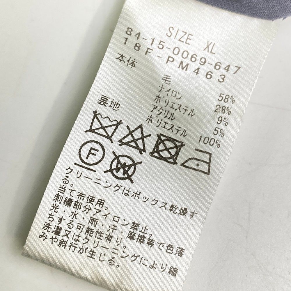 サイズ：XL BEAMS GOLF ビームスゴルフ  ウール混 裏地付ジャケット 格子柄 ネイビー系 [240101475660] ゴルフウェア メンズ ストスト サイズ：XL BEAMS GOLF ビームスゴルフ ウール混 裏地付