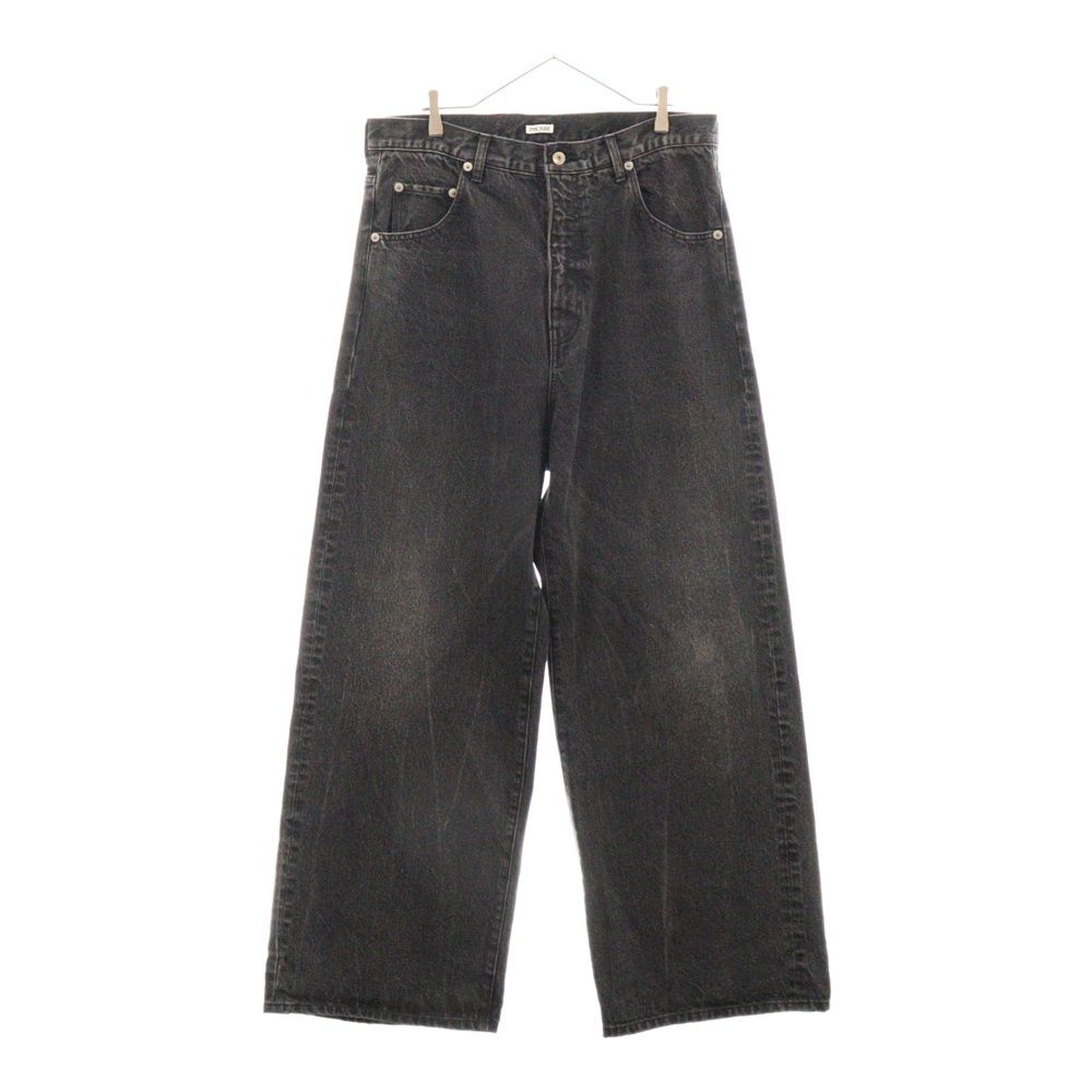 INSCRIRE (アンスクリア) WIDE DENIM PANTS ワイド デニムパンツ