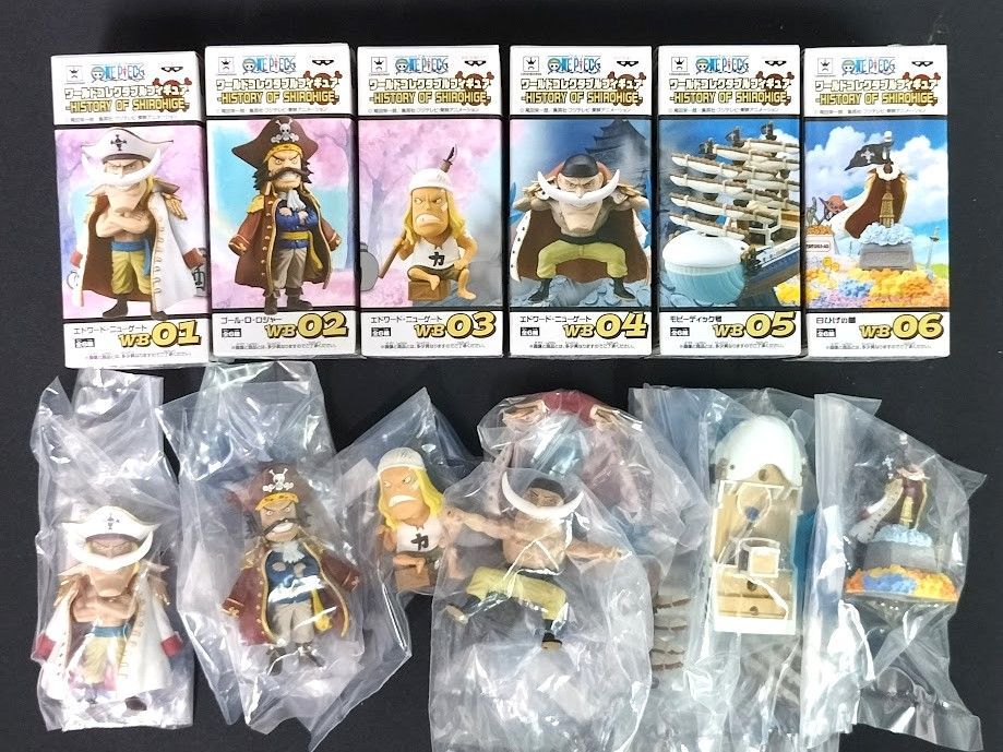 ワールドコレクタブルフィギュア HISTORY OF SHIROHIGE 全6種 ワーコレ】ｰ HISTORY OF SHIROHIGEｰ | ちくわは静かに暮らしたい。