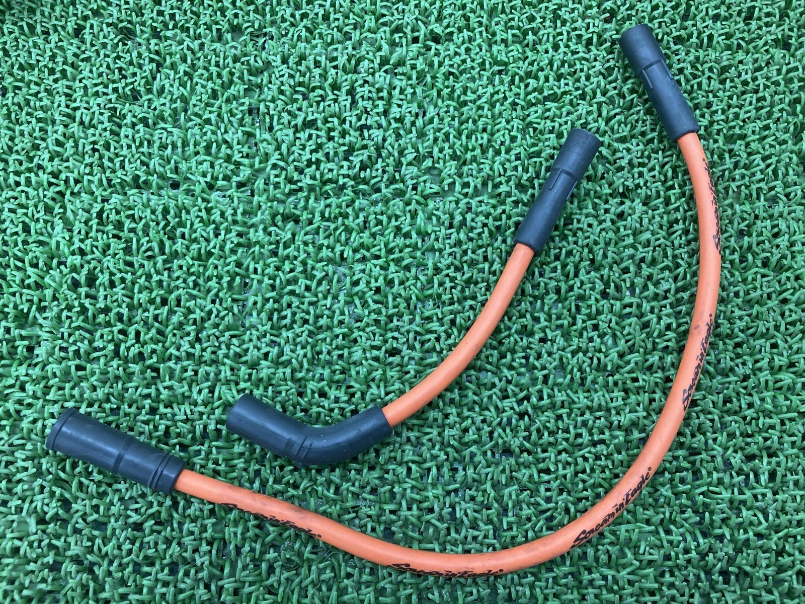 スポーツスター プラグコード ハーレー 純正 中古 バイク 部品 スクリーミンイーグル 07年- プラグワイヤー 10mm 2本セット 車検 Genuine