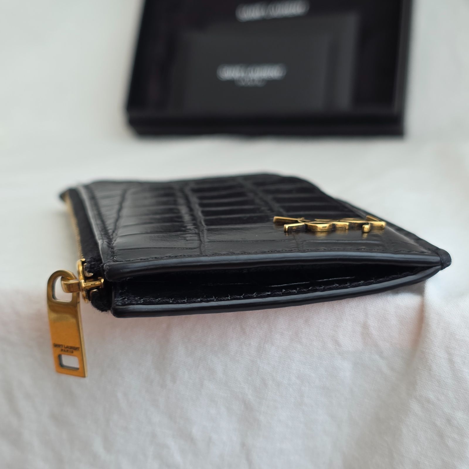 YSL フラグメントケース カードケース カッサンドラ ysl カード ケース