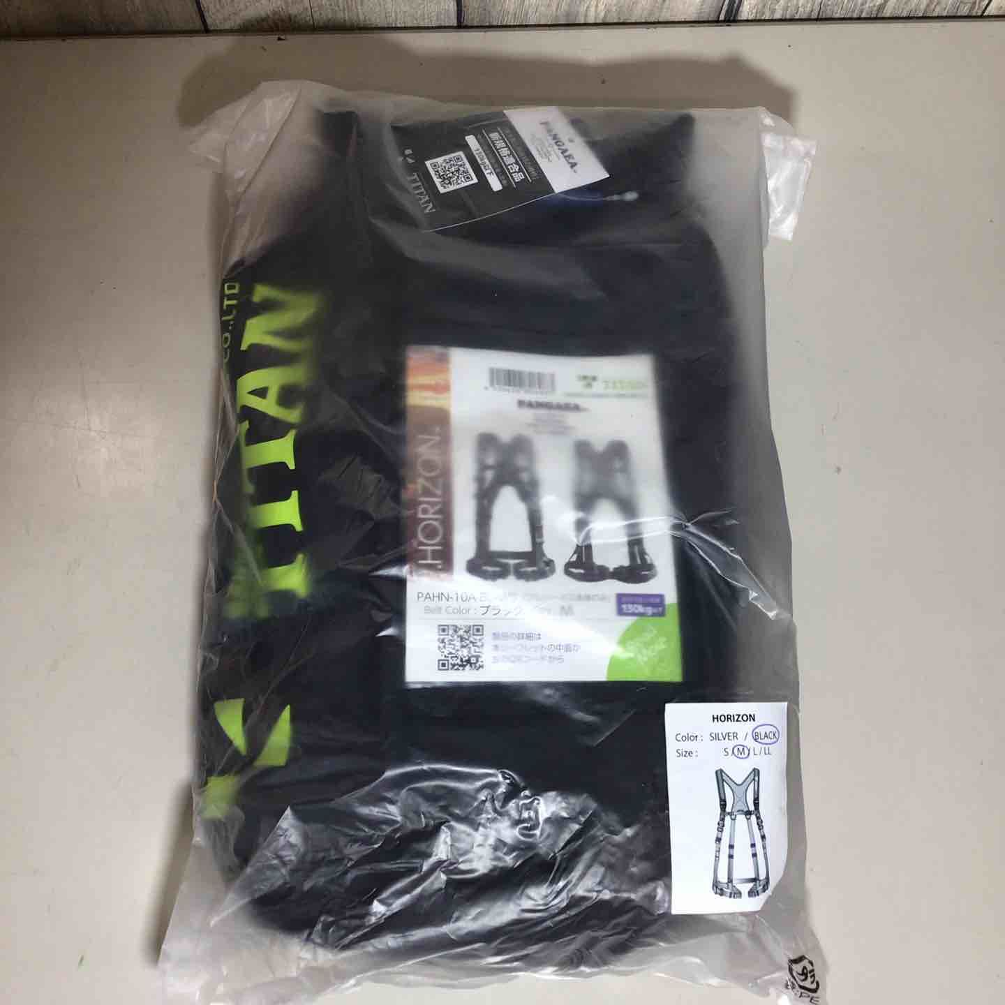 ♥品 タイタン TITAN 新規格 墜落制止用器具 パンゲアホライゾン PAHN-10A-BL-M ハーネス 戸田店