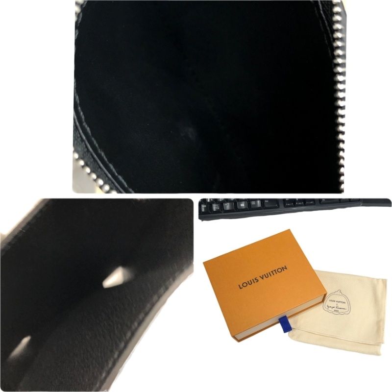 ルイヴィトン LV×YK 草間彌生 三つ折り財布 ポルトフォイユ  