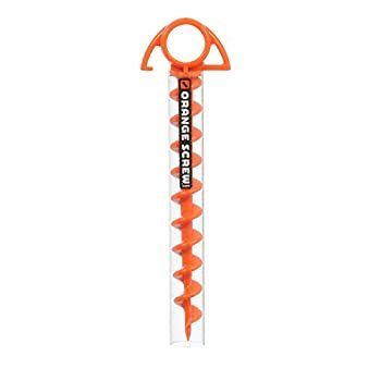 Orange Screw: The Ultimate Ground Anchor SMALL - Single