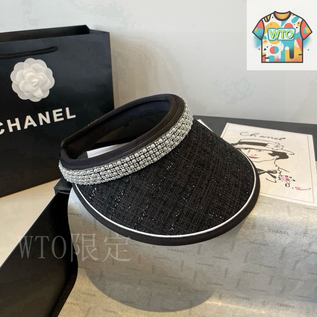 今日特価】CHANEL パール ヘアバンド サンハット - メルカリ