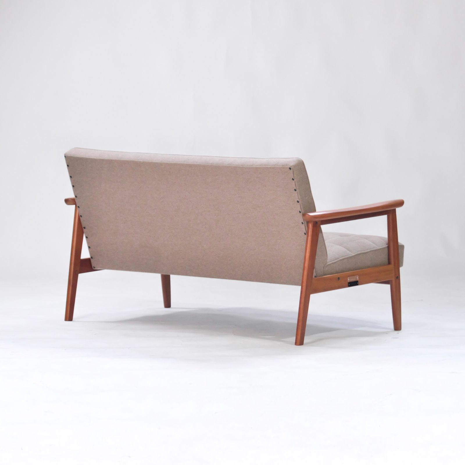 Karimoku60 カリモク60 フラノベージュ チェリー材 Kチェア 2P ソファ