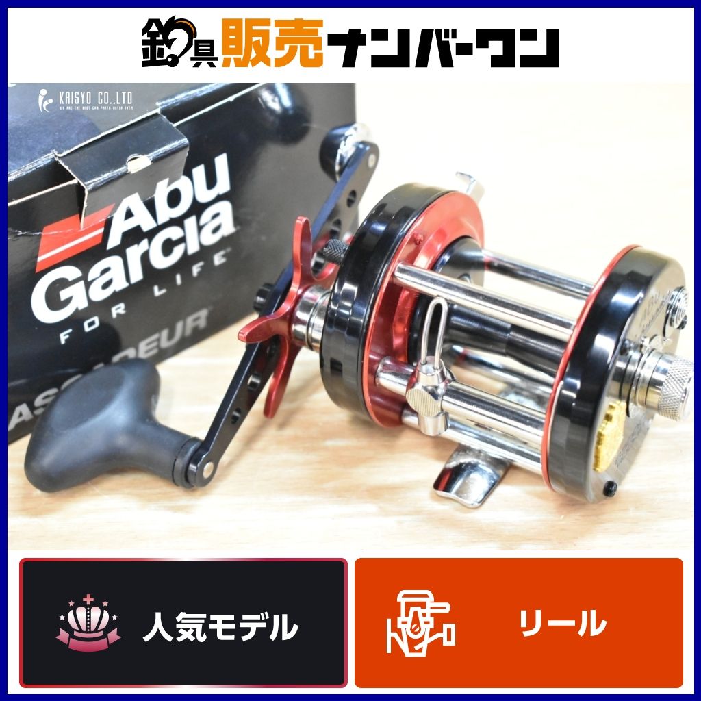 アブガルシア アンバサダー 6500CS ブラック＆レッド ハイスピード Abu Garcia Ambassadeur Rocket High-Speed カゴ釣り