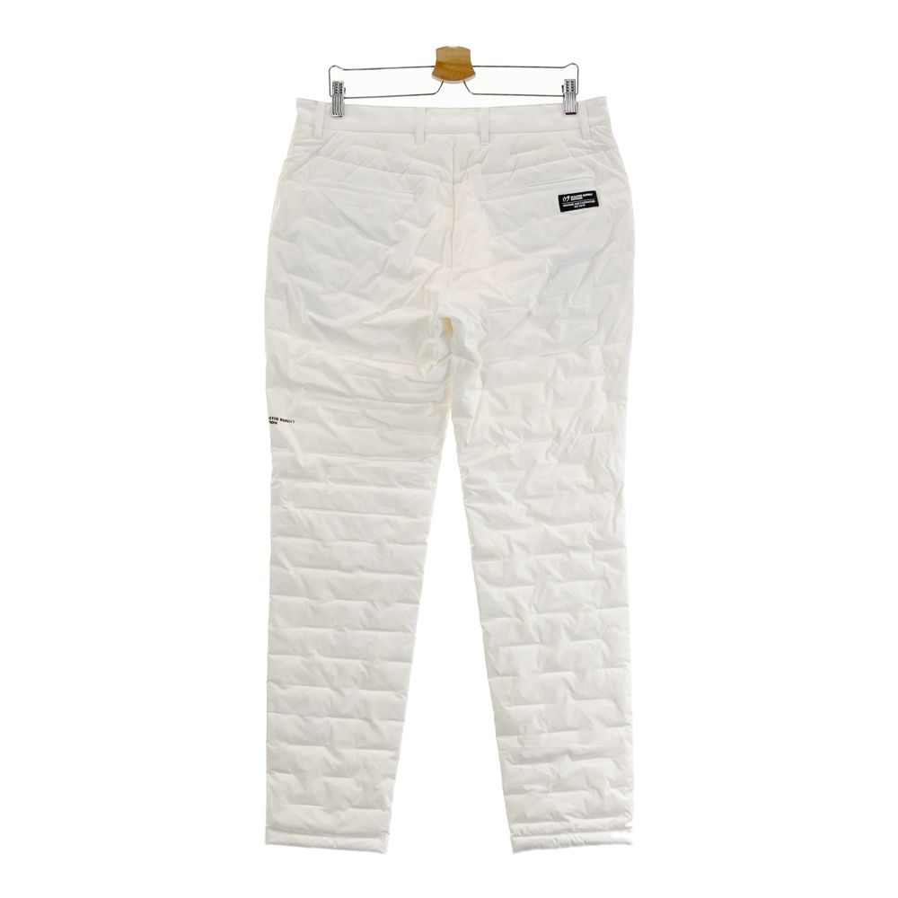 サイズ 6 MASTER BUNNY EDITION マスターバニーエディション 758-2131001 ダウン ロングパンツ ホワイト系 240101387704 ゴルフウェア メンズ ストスト