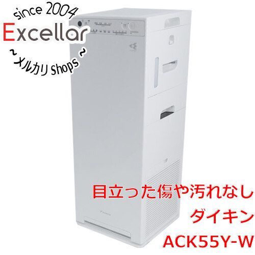 通販 [bn:2] DAIKIN 加湿ストリーマ空気清浄機 ACK55Y-W ホワイト 未