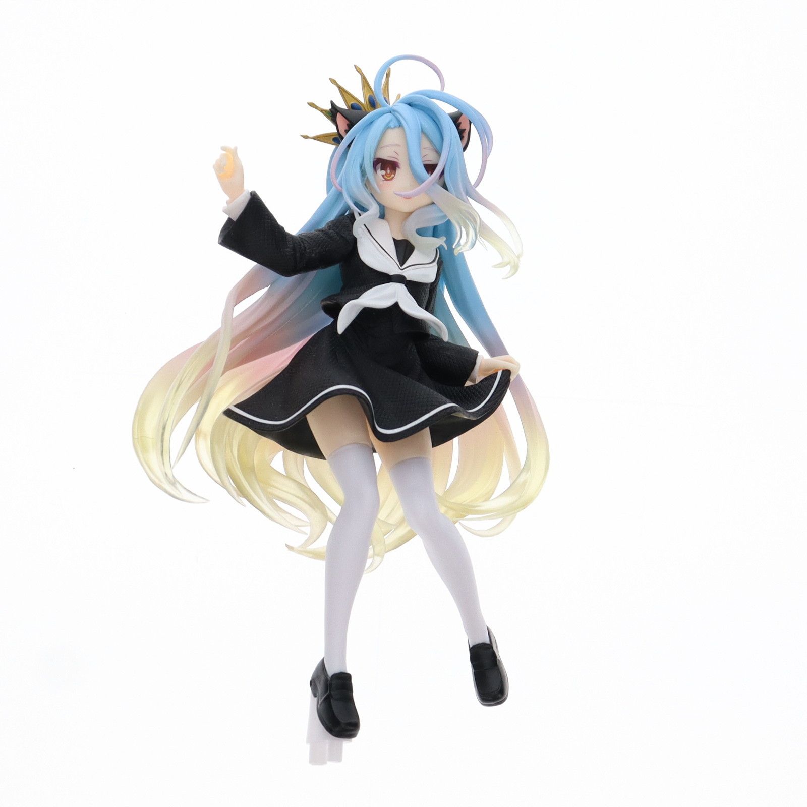 白(しろ) ノーゲーム・ノーライフ Coreful フィギュア 白〜猫耳制服ver