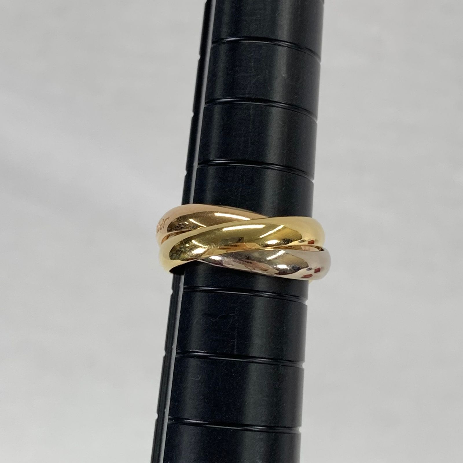 Cartier カルティエ トリニティ リング 指輪 K18 750(YG×PG×WG) 合計約8.4g