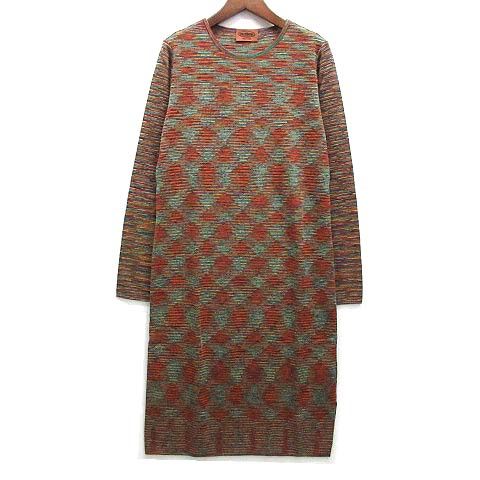 ミッソーニ MISSONI フィアンマ―ト 上下 セットアップ ニット 