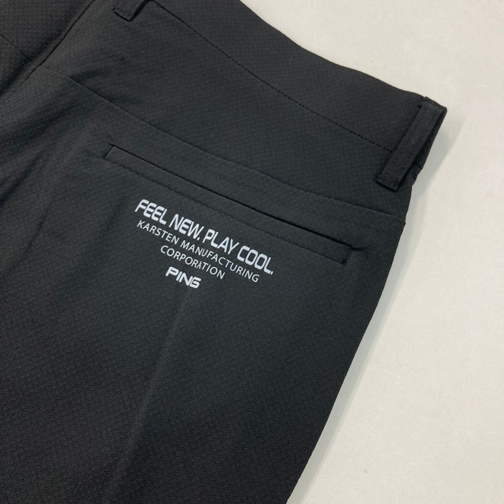 ストレッチパンツ ブラック系