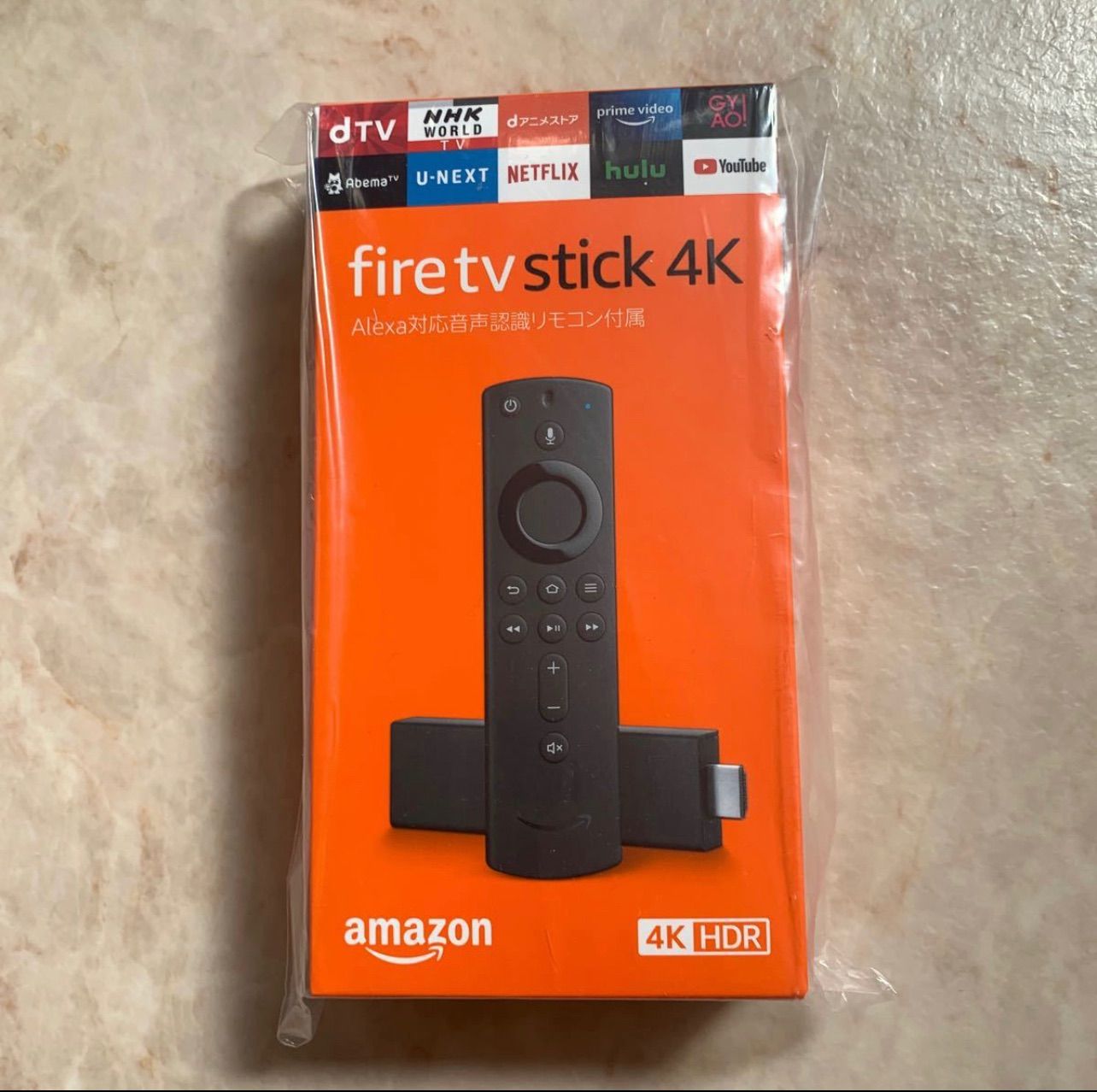 アマゾン fireTVstick4K - 映像機器