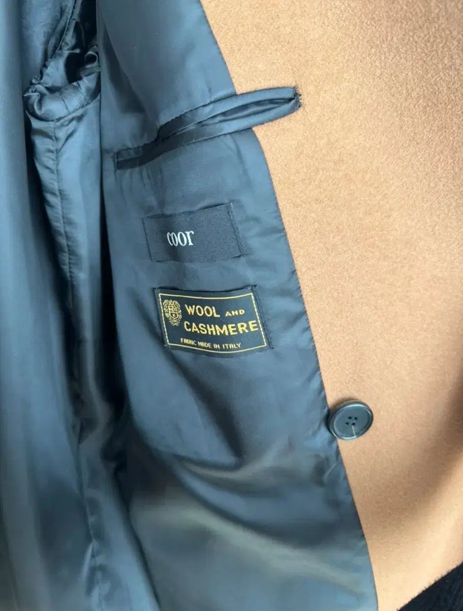 クアー mtr オーバーサイズ ダブル ロングコート キャメル Mサイズ