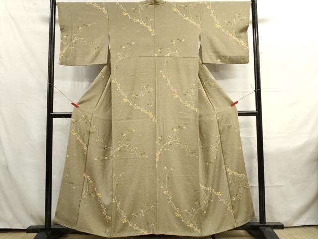 都粋オリジナル】ひみつの長襦袢 麻の葉柄 （塩瀬半衿）（S・M