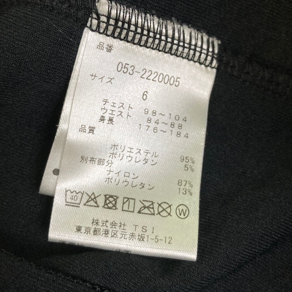 サイズ：6 PEARLY GATES パーリーゲイツ  切替 ジップパーカー  ブラック系 [240101481782] ゴルフウェア メンズ ストスト サイズ：6 PEARLY GATES パーリーゲイツ 切替 ジップパーカー