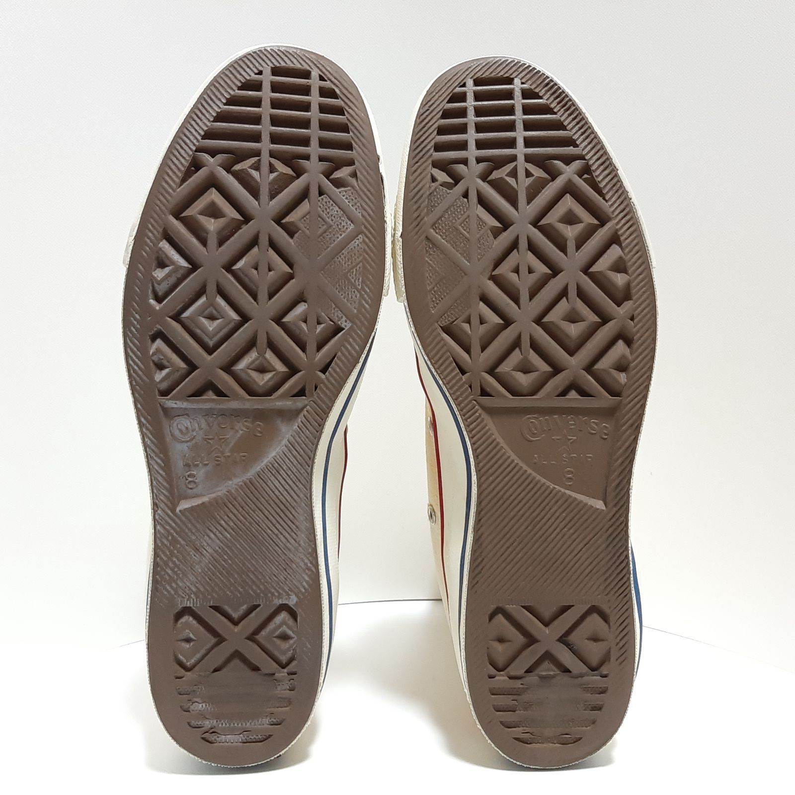 26.5cm】60s 三ツ星 CONVERSE CHUCK TAYLOR HI ALLSTAR サイドステッチ