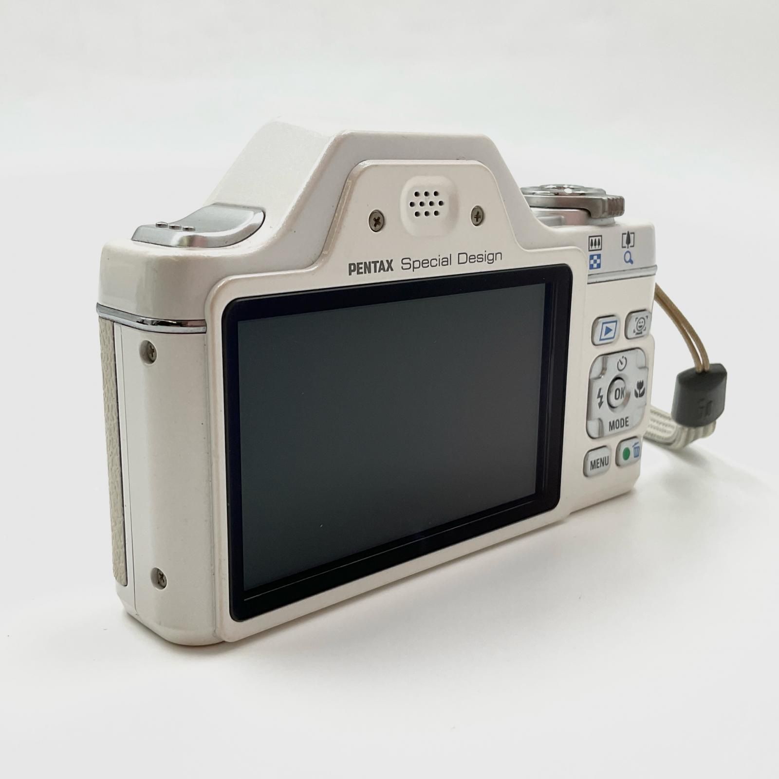 PENTAX RS1000 ホワイト 14メガピクセル コンパクトデジタルカメラ