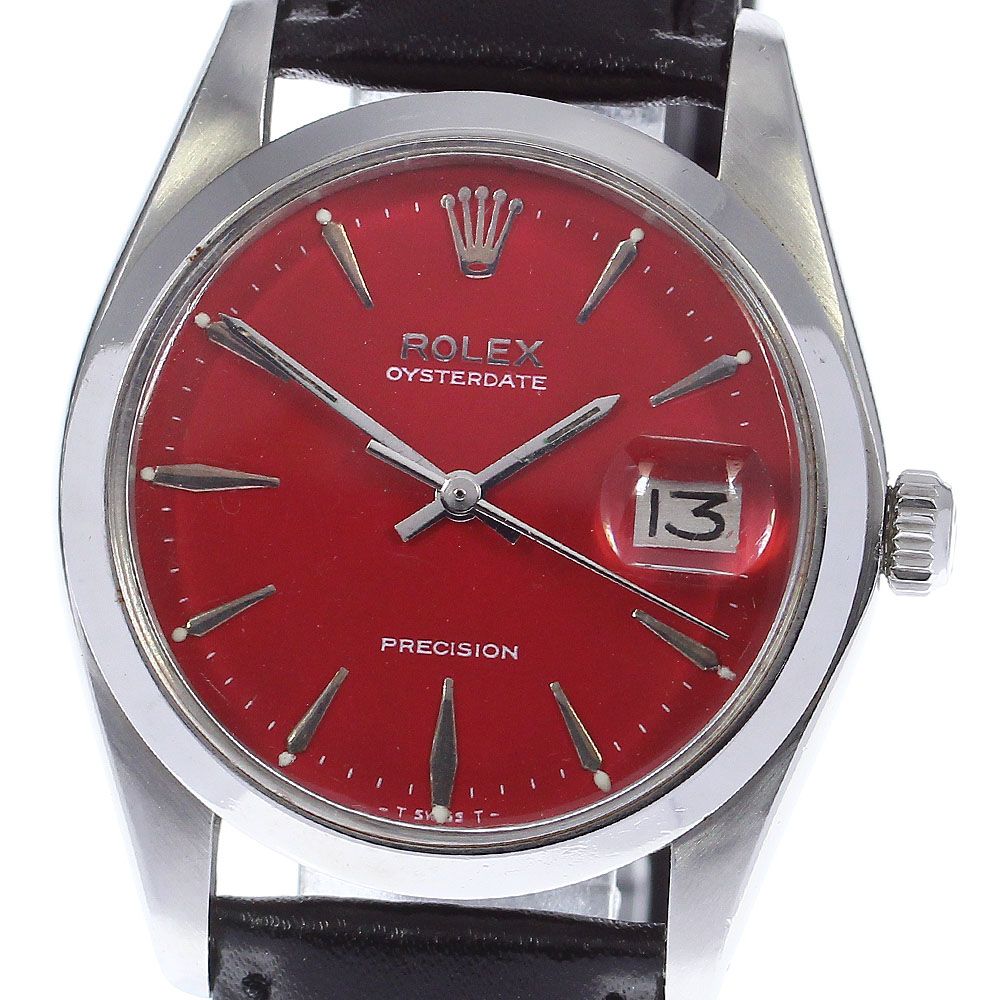 訳ありロレックス ROLEX 6694 プレシジョン オイスターデイト Cal.1225 リダンダイアル 手巻き ボーイズ_765365 - メルカリ