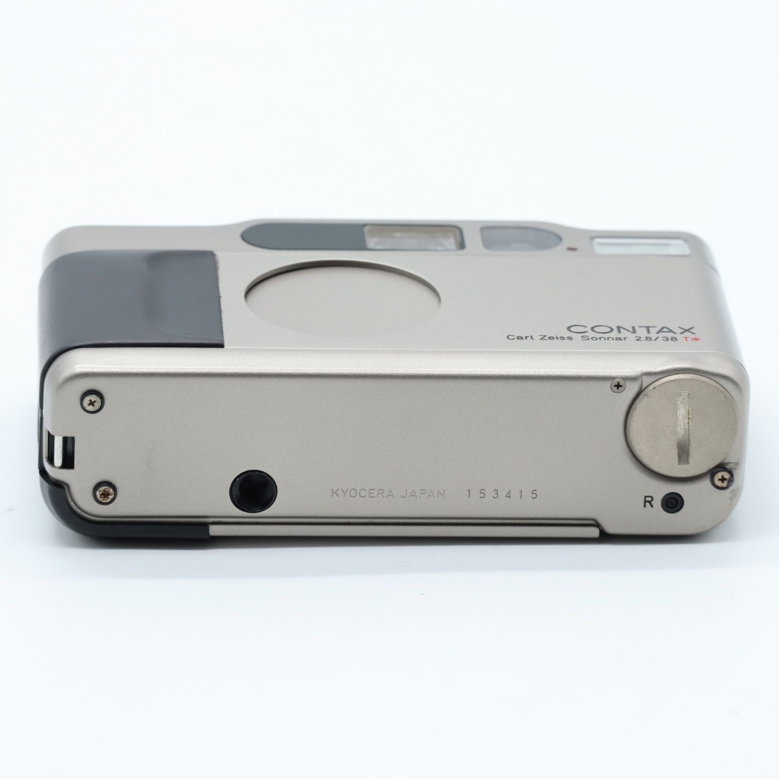 【ジャンク】コンタックス Contax T2 チタンクローム フィルムカメラ コンタックス T2 チタンクローム