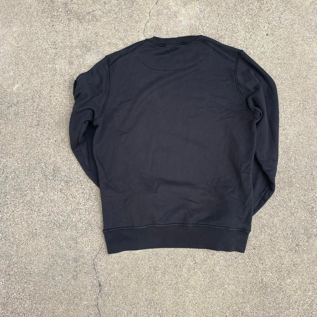 即完サイズ❗️】ストーンアイランド スウェットトレーナー 黒