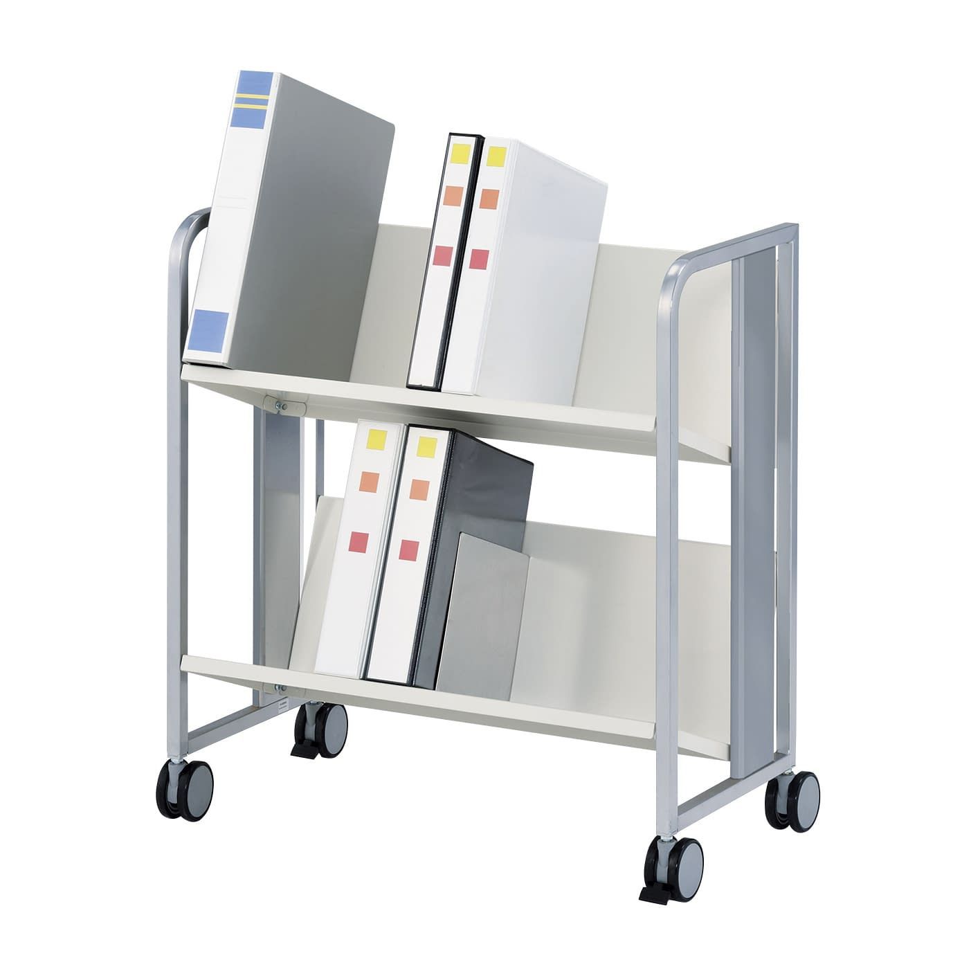 重量物対応ファイルワゴン カルテワゴン 24-4497-00 林製作所 10-005MH-1 シキリナシ