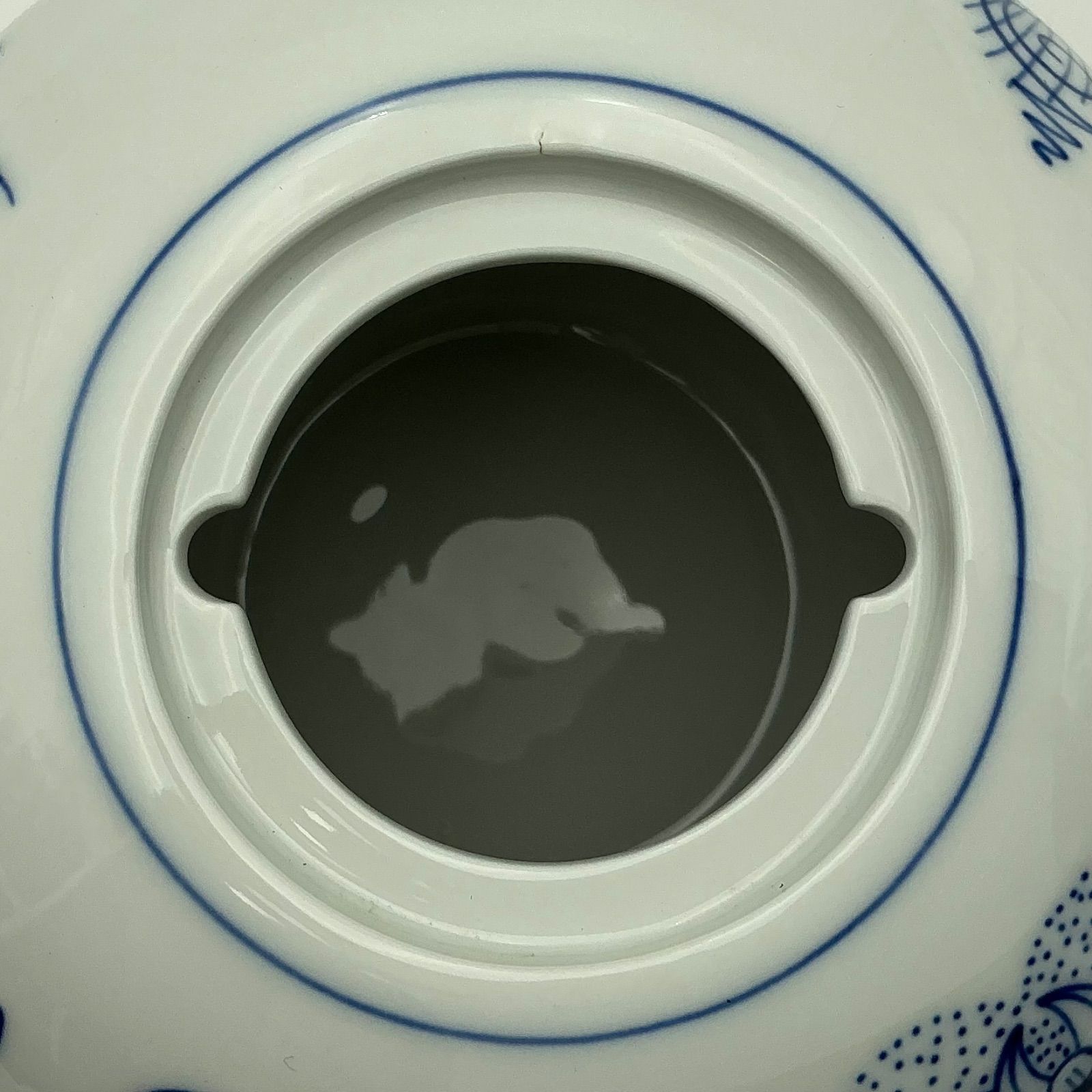 ブルーオニオン ティーポット