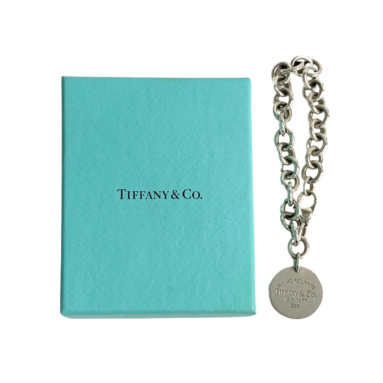 Tiffany & Co. シルバーチェーンブレスレット 925 【公式通販】