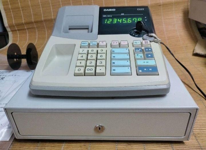 カシオレジスター　106ER　簡単便利特殊　送料込　316429 カシオレジスター106ER簡単便利特殊送料込316429