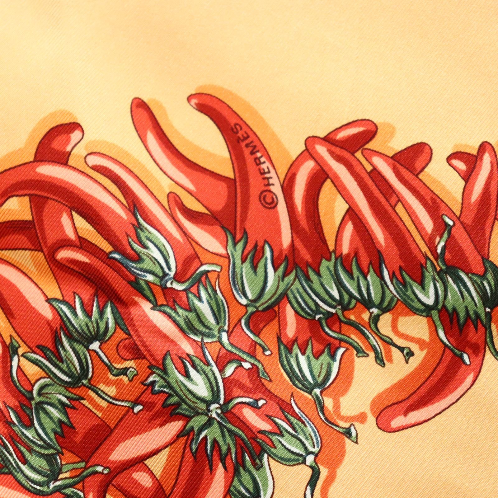 HERMES/エルメス カレ90 スパイスの土地で シルク スカーフ h_025