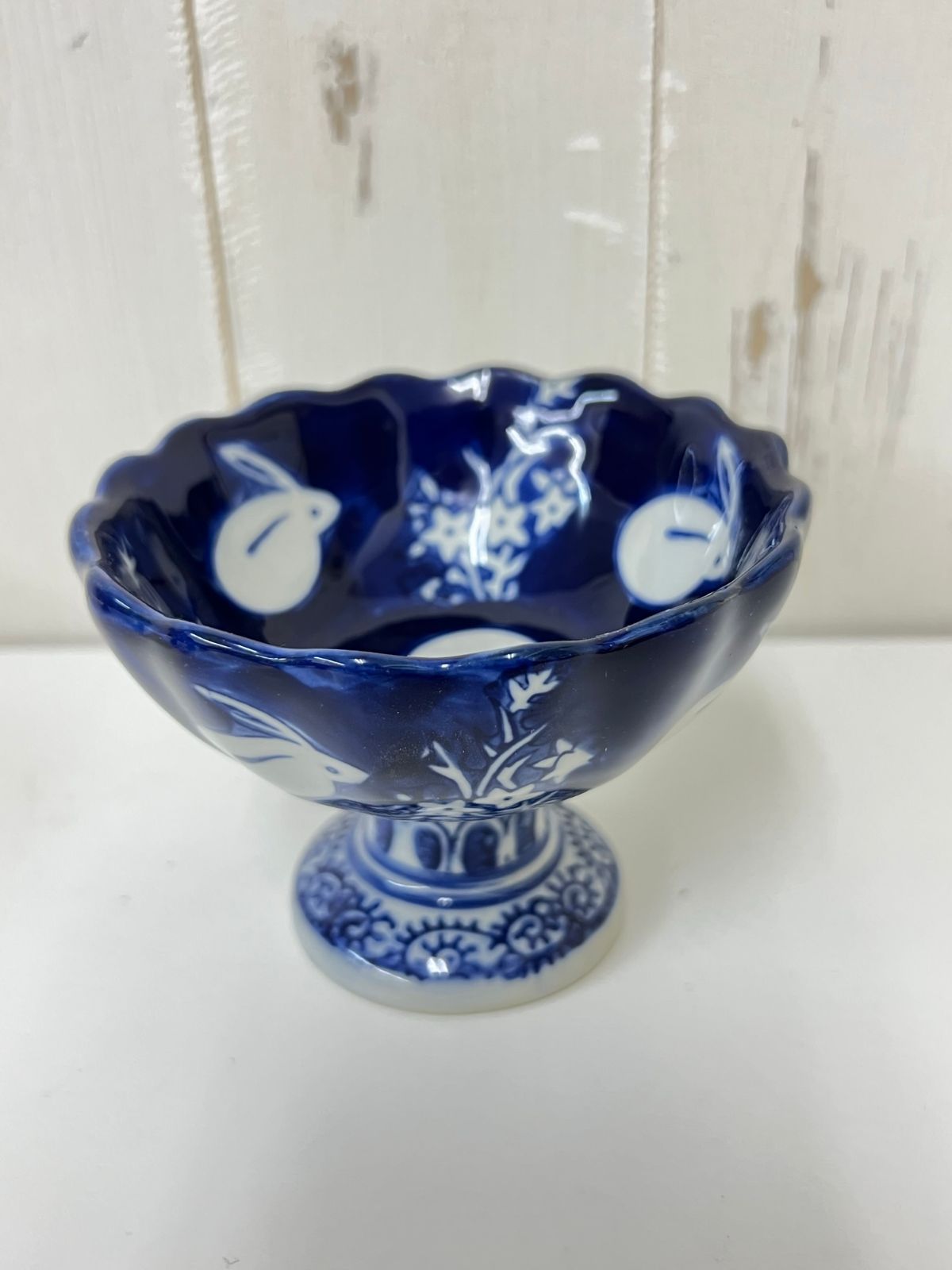 盃 三段陶器 杯 杯洗 染付 盃 三段陶器 杯 杯洗 染付