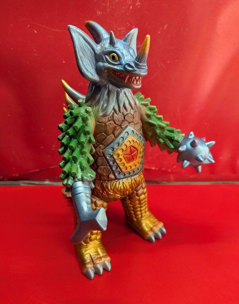 ブルマァク ブルマァクの怪獣シリーズ ウルトラマンタロウ タイラント ブルマァク 新造形 肌色