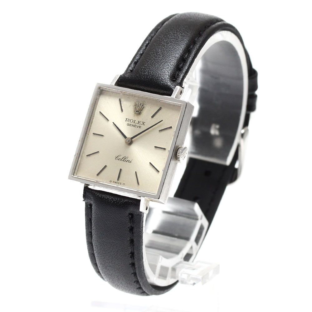 ロレックス ROLEX 3996 チェリーニ K18WG Cal.1601 手巻き レディース_  