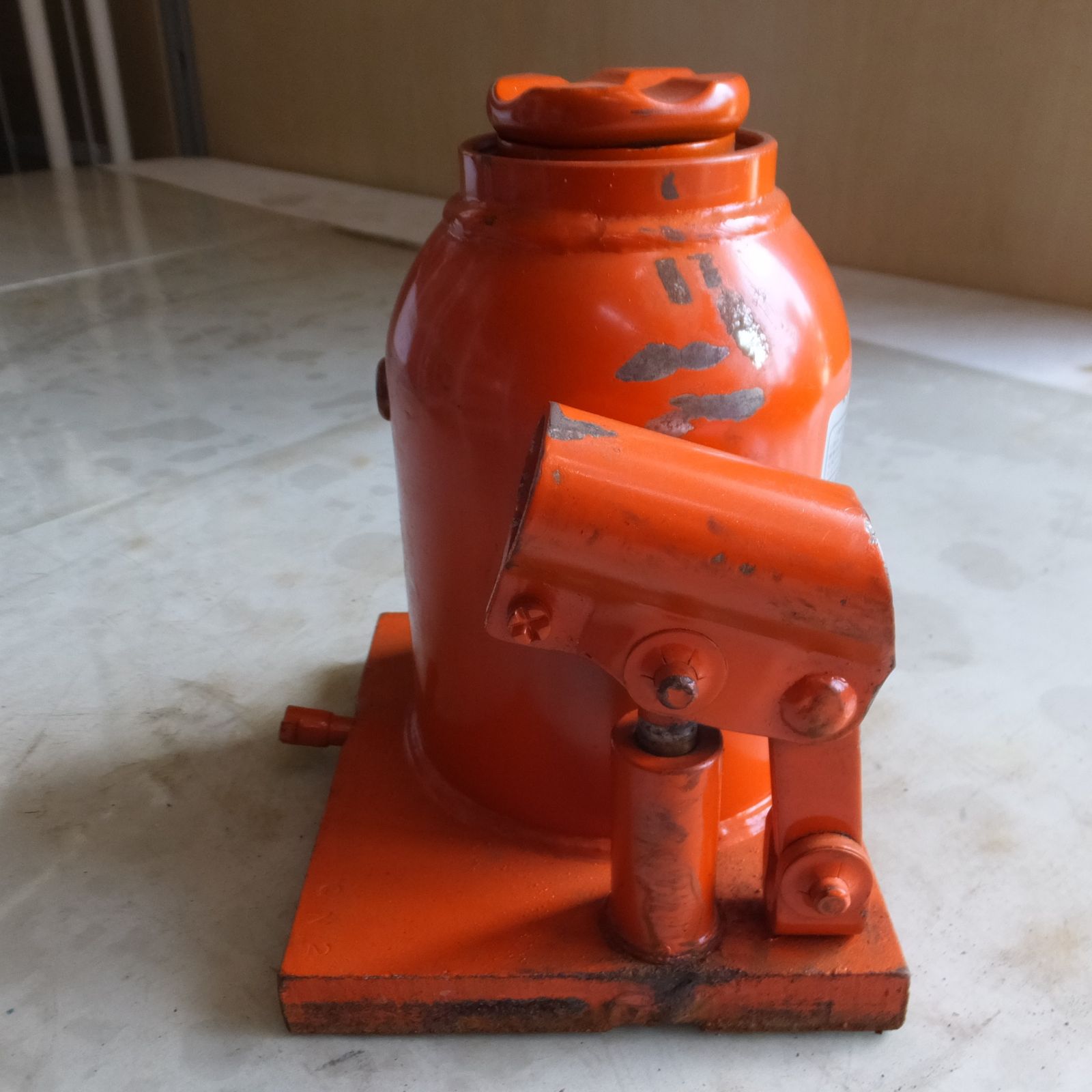 ◆マサダ 油圧ジャッキ HPB-15 工具 15ton 15トン 15TON 15000kg 油圧式 だるま オイル ダルマ 整備 点検 自動車 4 ◆