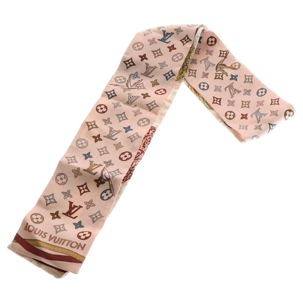 LOUIS VUITTON ルイヴィトン バンドー アップアンドウェイ スカーフ ピンク M77680