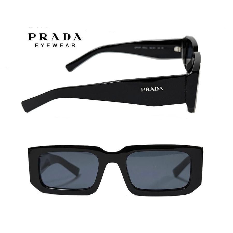 プラダ サングラス PR 06YS 16K-2K1 ブラック 国内正規品 PR 06YS サングラス ブラック | SmartBuyGlasses JP