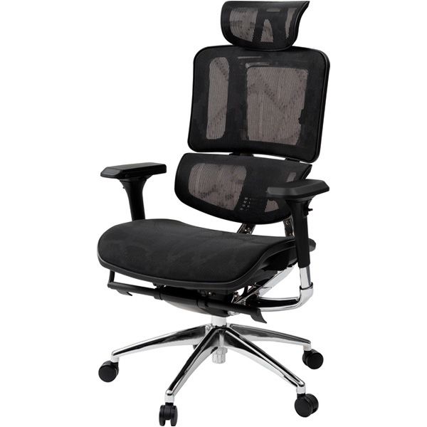 開梱設置付き オフィスチェア 完成品 デスクチェア 椅子 チェア チェアー キャスター付き おしゃれ メッシュ ワークチェア イス 昇降機能 ロッキング機能 回転チェア ブラック